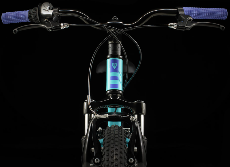 Trek Precaliber 20 7-Speed Kids Hybrid Bike 2024 in Miami Green-3